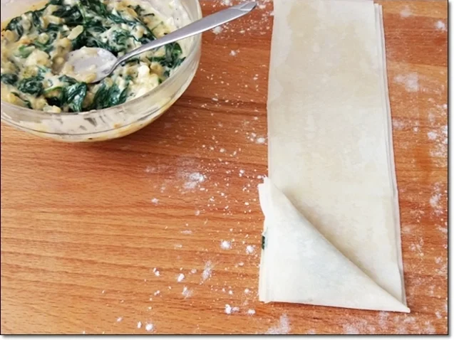 Spanakopita – Dreieck,- nach Art des Hauses - Rezept - Bild Nr. 17