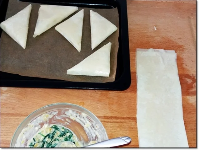 Spanakopita – Dreieck,- nach Art des Hauses - Rezept - Bild Nr. 21