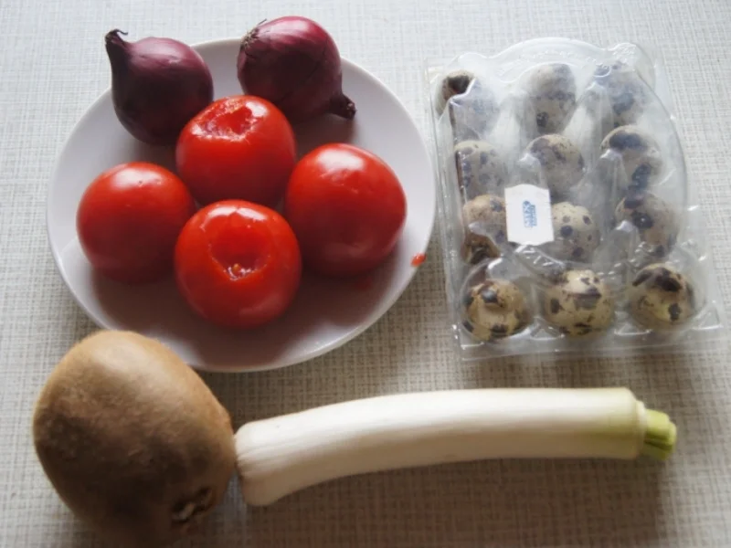 Salat mit Wachteleiern - Rezept - Bild Nr. 2