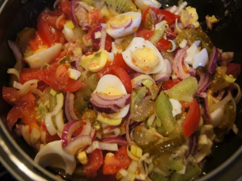 Salat mit Wachteleiern - Rezept - Bild Nr. 6