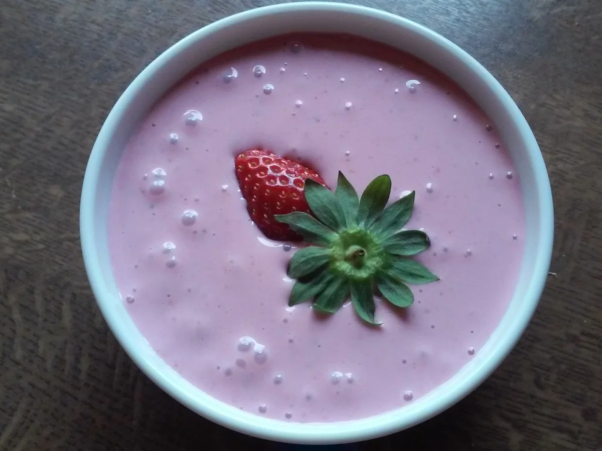 Rezept: Erdbeerquark Erdbeerquark - Rezept