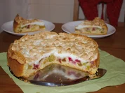 Rhabarber-Meringe-Kuchen von Mama - Rezept