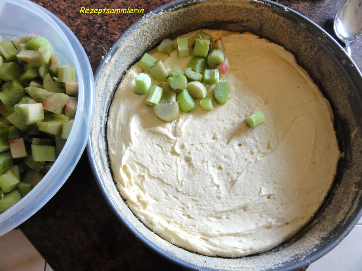 Rezept: Rhabarber-Meringe-Kuchen von Mama Bild Nr. 5 Rhabarber-Meringe-Kuchen von Mama - Rezept - Bild Nr. 5