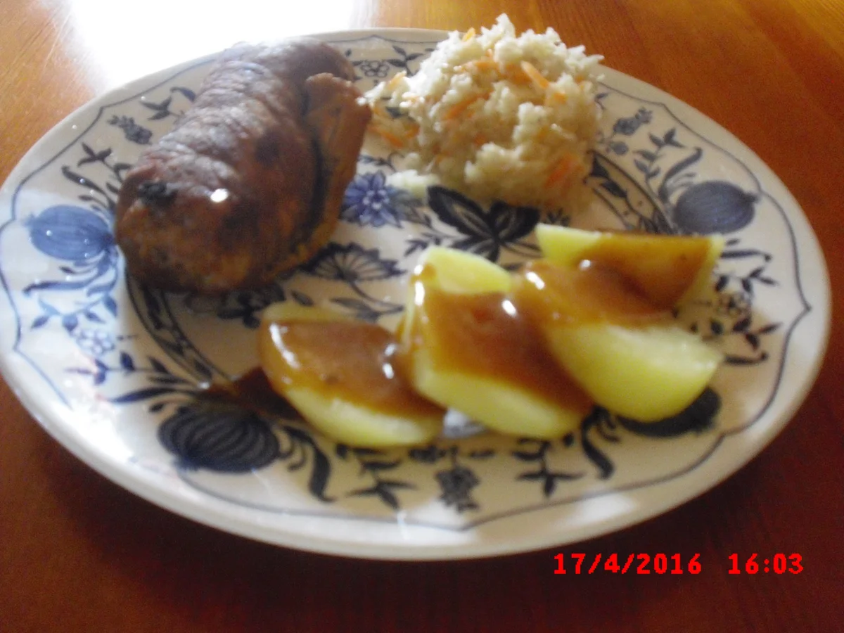 Rezept: Schweineroulade nach Art des Hauses Schweineroulade nach Art des Hauses - Rezept