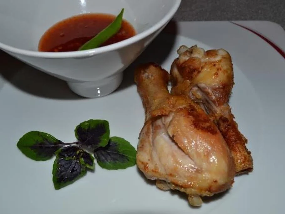 Hähnchenschenkel mit Sweet Chilisosse  à la Biggi - Rezept - Bild Nr. 3