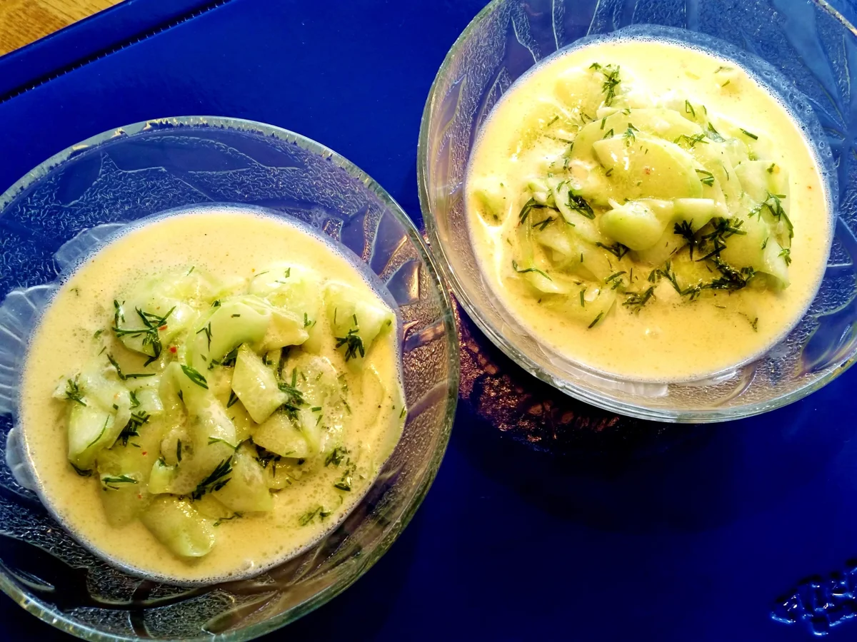 Gurkensalat mit viel Dill - Rezept - Bild Nr. 7