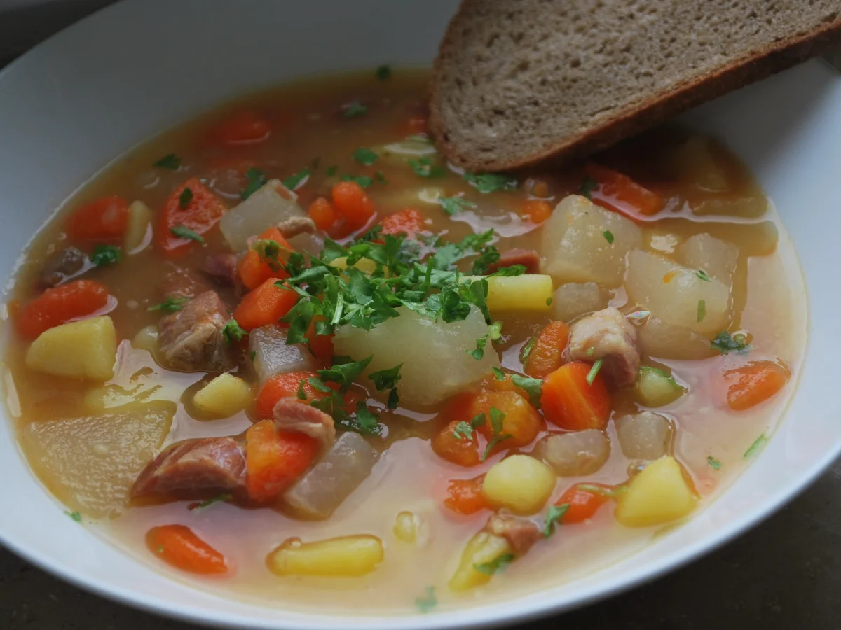 Möhreneintopf mit Kasseler - Rezept - Bild Nr. 2