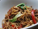 Asia-Nudel-Hackpfanne  - Rezept