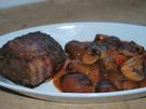Frikadellen im Speckmantel mit der etwas anderen Jägersauce - Rezept