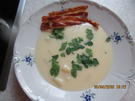 Spargelcreme-Suppe mit Eierlikör - Rezept