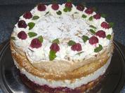 Himmelstochter mit Himbeeren - Rezept