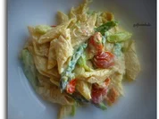 Penne mit grünem Spargel und Ricotta - Rezept