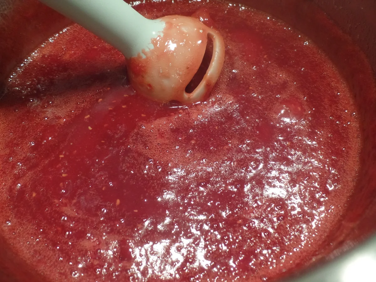 Erdbeer-Himbeer-Konfitüre - Rezept - Bild Nr. 8