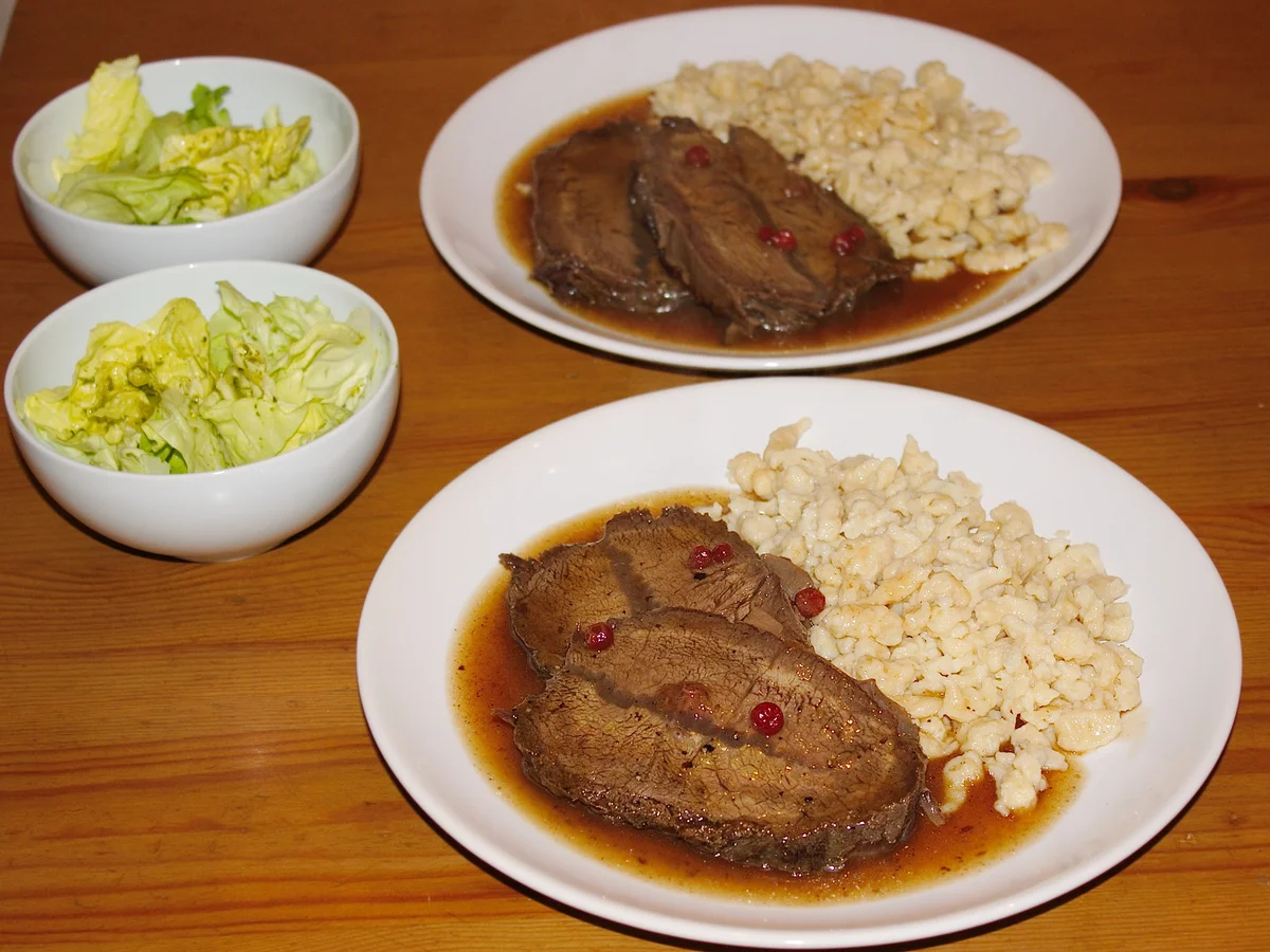 Rezept: Sauerbraten aus dem Backofen Bild Nr. 2 Sauerbraten aus dem Backofen - Rezept - Bild Nr. 2