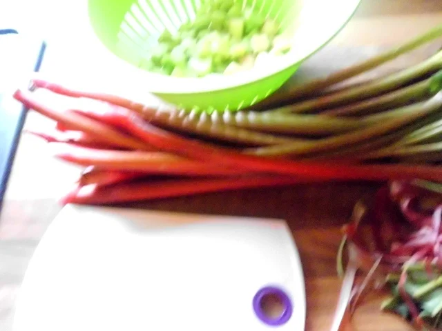 Rezept: rhabarberkuchen mit quarkcreme Bild Nr. 4 rhabarberkuchen mit quarkcreme - Rezept - Bild Nr. 4