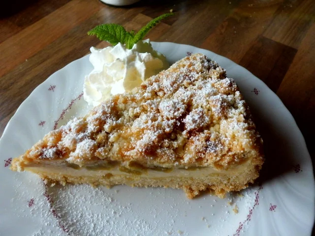 Rezept: rhabarberkuchen mit quarkcreme Bild Nr. 23 rhabarberkuchen mit quarkcreme - Rezept - Bild Nr. 23