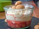Ricotta auf Rhabarber - Rezept