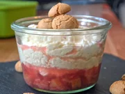 Ricotta auf Rhabarber - Rezept