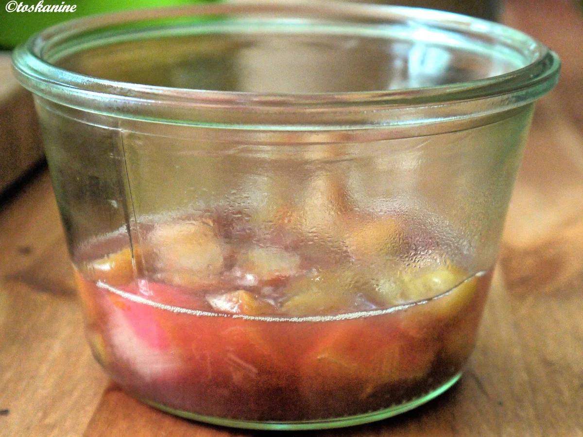 Ricotta auf Rhabarber - Rezept - Bild Nr. 4