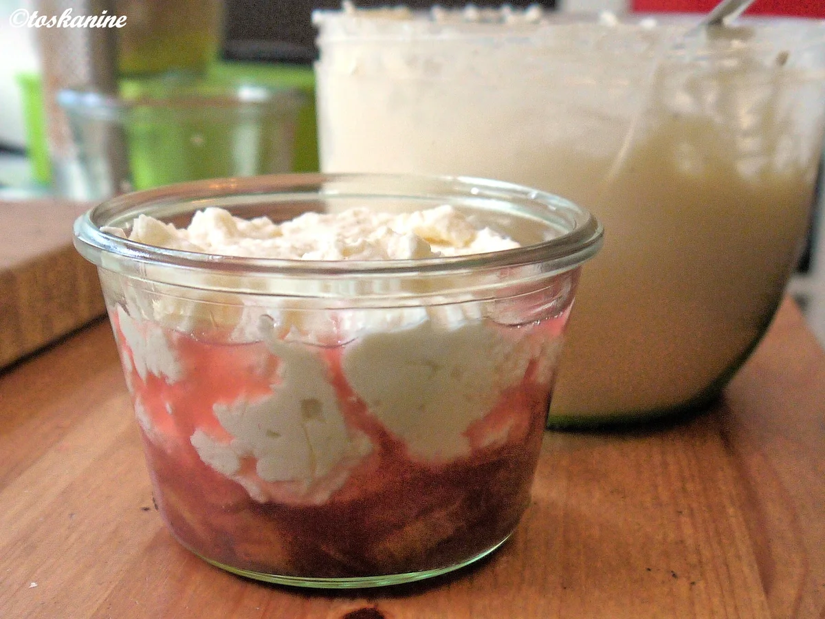 Ricotta auf Rhabarber - Rezept - Bild Nr. 6