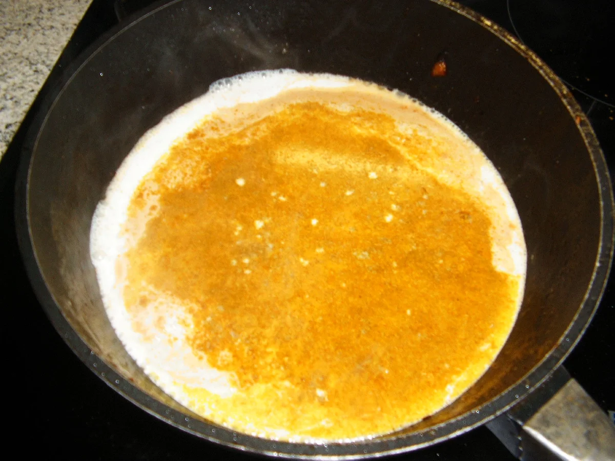 Rezept: Hähnchen -Apfel-Curry-Pfanne Bild Nr. 6 Hähnchen -Apfel-Curry-Pfanne - Rezept - Bild Nr. 6