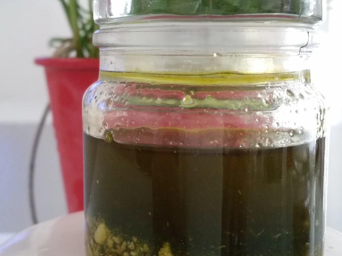 Rezept: Knoblauch Kräuter Zitroneneol Bild Nr. 4 Knoblauch Kräuter Zitroneneol - Rezept - Bild Nr. 4