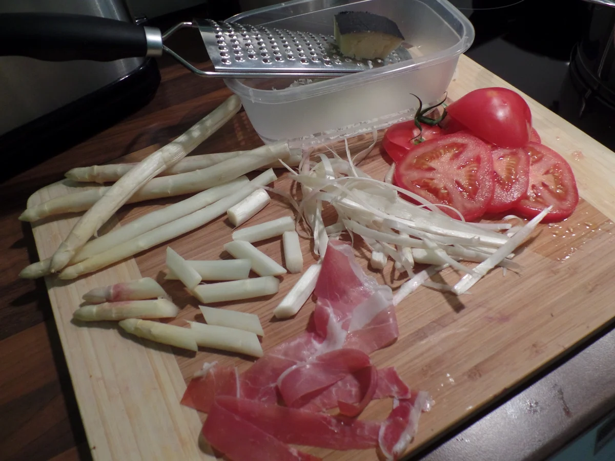 Spargel-Schinken-Tarte - Rezept - Bild Nr. 3