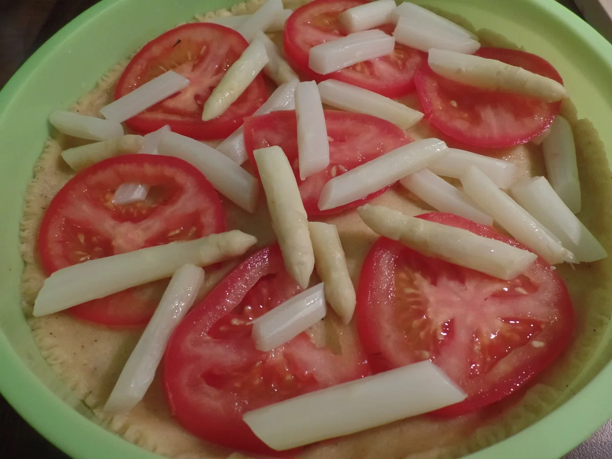 Spargel-Schinken-Tarte - Rezept - Bild Nr. 9