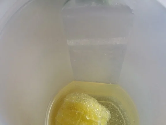 Rezept: Bärlauch Emulsion "Pesto" mit Pfiff Bild Nr. 4 Bärlauch Emulsion "Pesto" mit Pfiff - Rezept - Bild Nr. 4