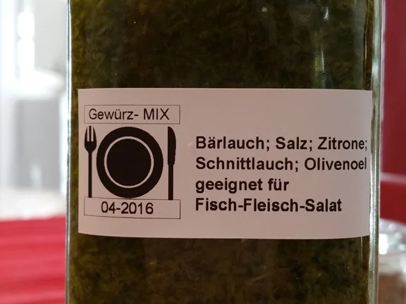 Rezept: Bärlauch Emulsion "Pesto" mit Pfiff Bild Nr. 16 Bärlauch Emulsion "Pesto" mit Pfiff - Rezept - Bild Nr. 16
