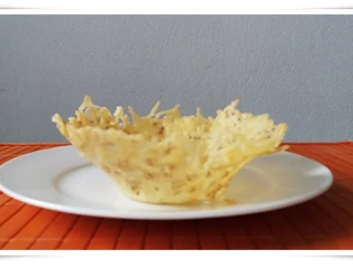 Parmesan-Sesam Körbchen  für  knackigen Salat - Rezept - Bild Nr. 10