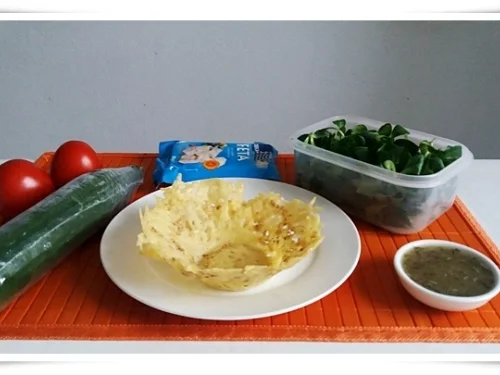 Parmesan-Sesam Körbchen  für  knackigen Salat - Rezept - Bild Nr. 11