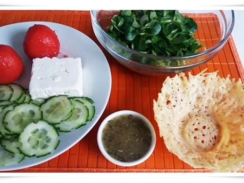 Parmesan-Sesam Körbchen  für  knackigen Salat - Rezept - Bild Nr. 15