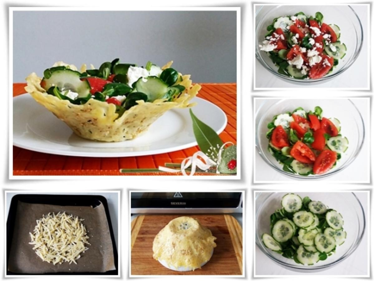 Parmesan-Sesam Körbchen  für  knackigen Salat - Rezept - Bild Nr. 22