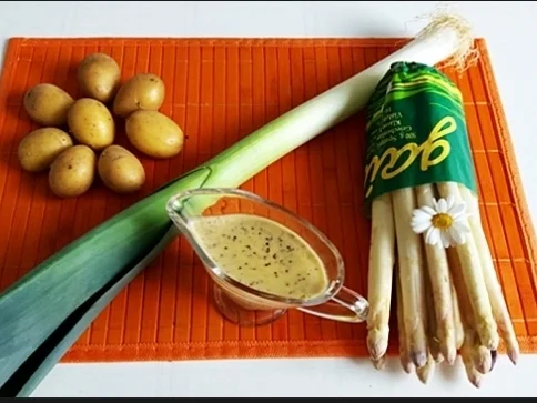 Rezept: Spargel mit Sauce Dijonnaise und Pellkartoffeln Bild Nr. 4 Spargel mit Sauce Dijonnaise und Pellkartoffeln - Rezept - Bild Nr. 4