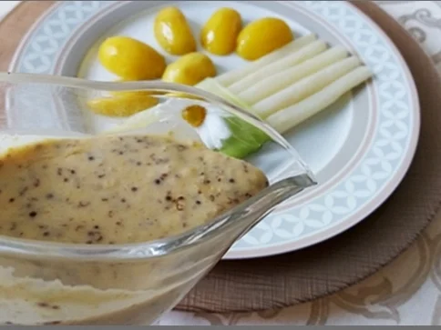 Rezept: Spargel mit Sauce Dijonnaise und Pellkartoffeln Bild Nr. 18 Spargel mit Sauce Dijonnaise und Pellkartoffeln - Rezept - Bild Nr. 18