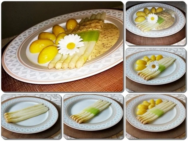 Rezept: Spargel mit Sauce Dijonnaise und Pellkartoffeln Bild Nr. 21 Spargel mit Sauce Dijonnaise und Pellkartoffeln - Rezept - Bild Nr. 21
