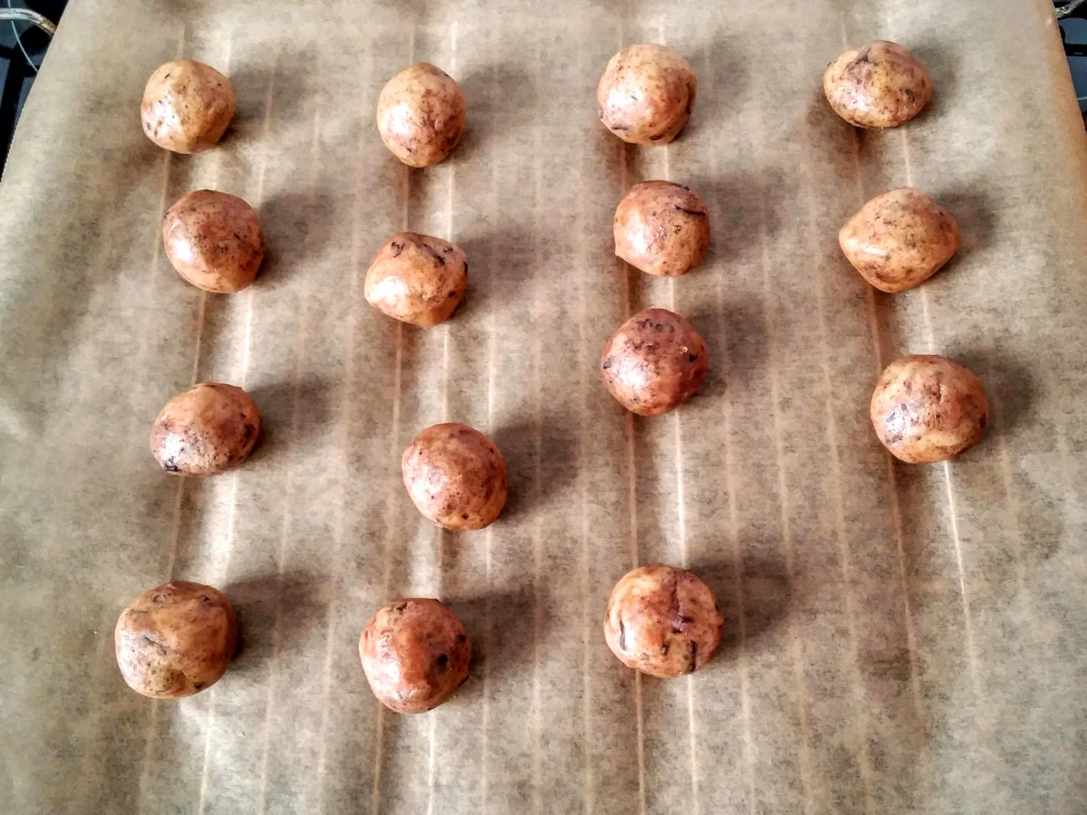 Schoko - Cookies - Rezept