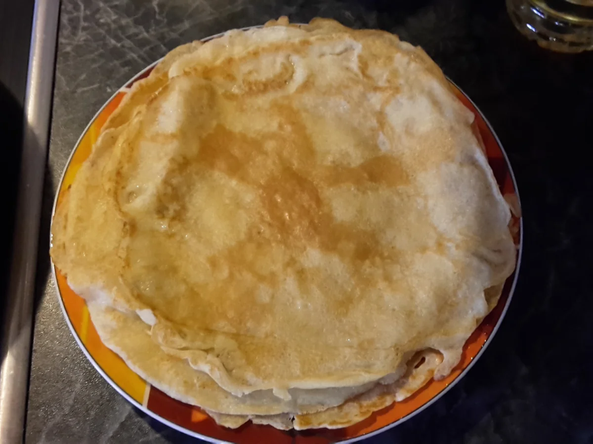 Einfache Pfannkuchen - Rezept