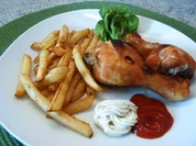 Hähnchenunterkeulen süß-scharf - Rezept