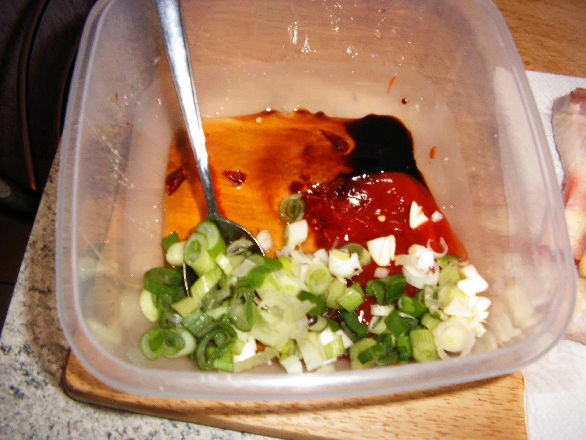 Rezept: Hähnchenunterkeulen süß-scharf Bild Nr. 3 Hähnchenunterkeulen süß-scharf - Rezept - Bild Nr. 3