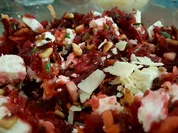 Rote Beete Möhren Feta Salat - Rezept