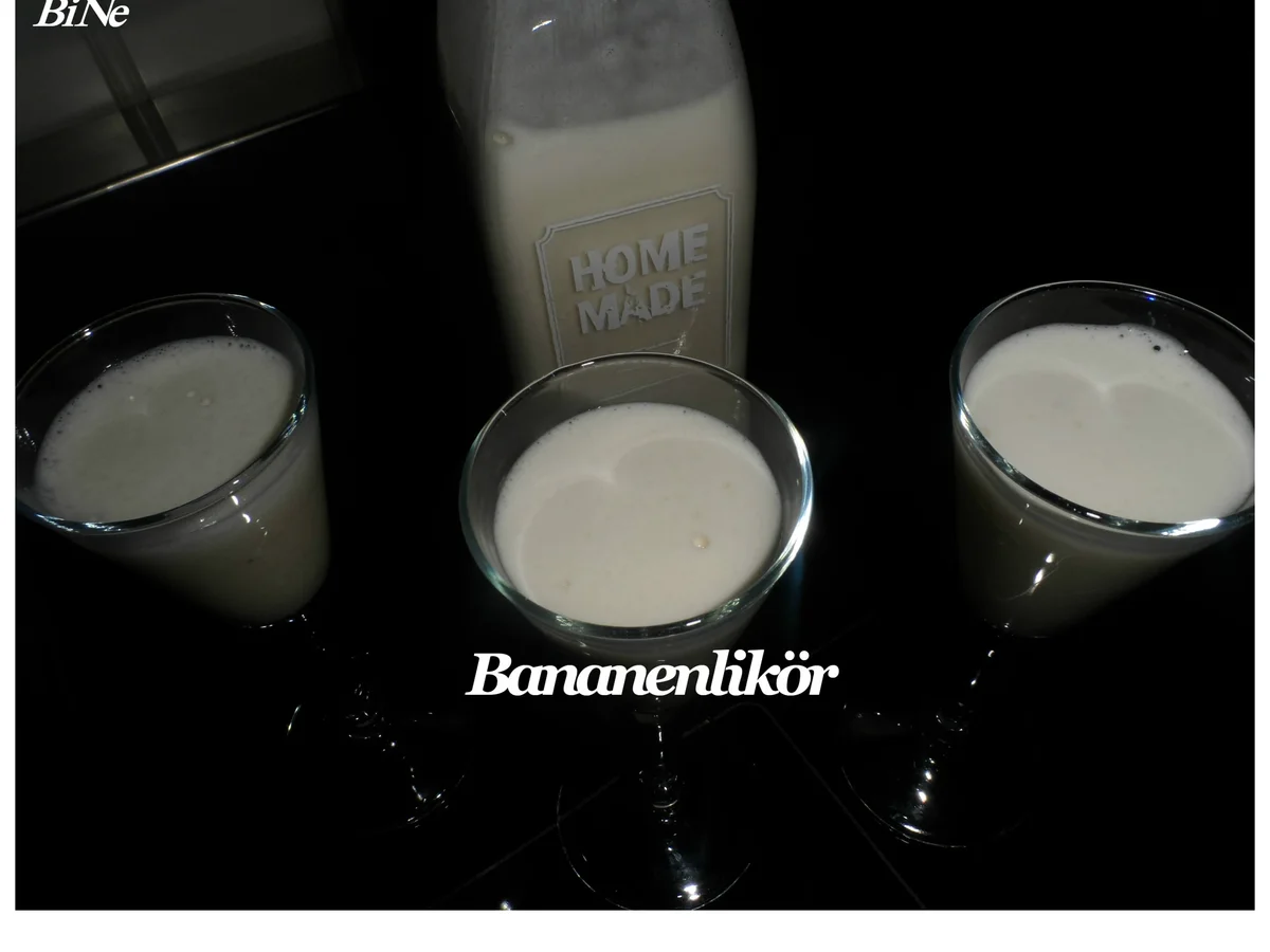 Rezept: BiNe` S BANANENLIKÖR Bild Nr. 4 BiNe` S BANANENLIKÖR - Rezept - Bild Nr. 4