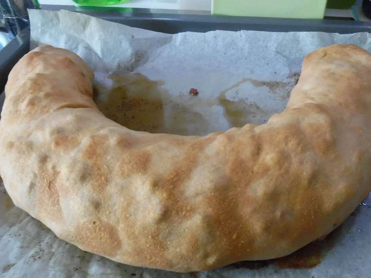 Südtiroler Apfelstrudel mit Vanillesoße - Rezept - Bild Nr. 3