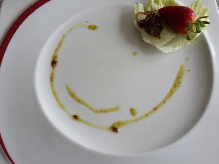 Schweinefilet mit Bärlauch Emulsion grünem Spargel à la Biggi - Rezept - Bild Nr. 6