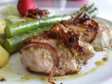 Schweinefilet mit Bärlauch Emulsion grünem Spargel à la Biggi - Rezept - Bild Nr. 11