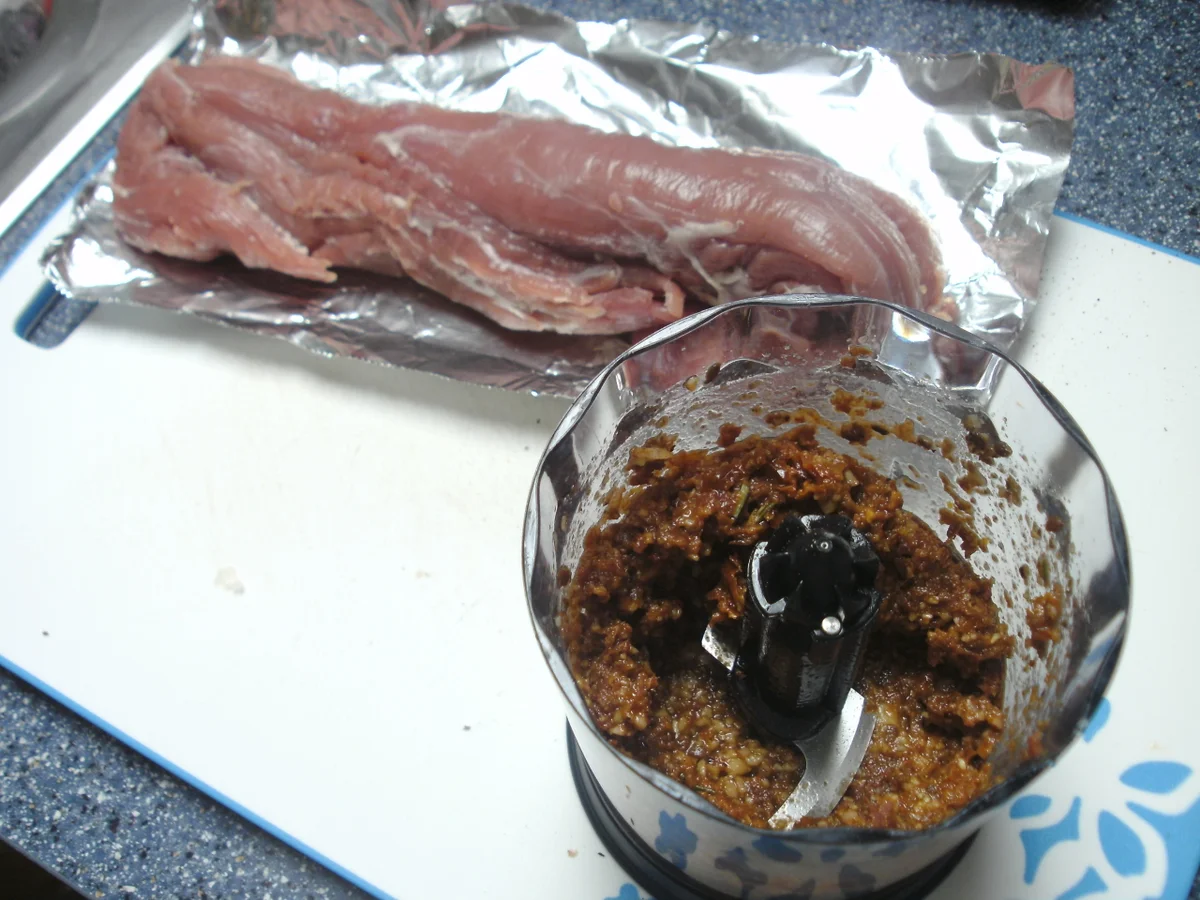 Gefülltes Schweinefilet - Rezept - Bild Nr. 3