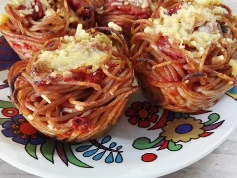 Nudelmuffins - Rezept