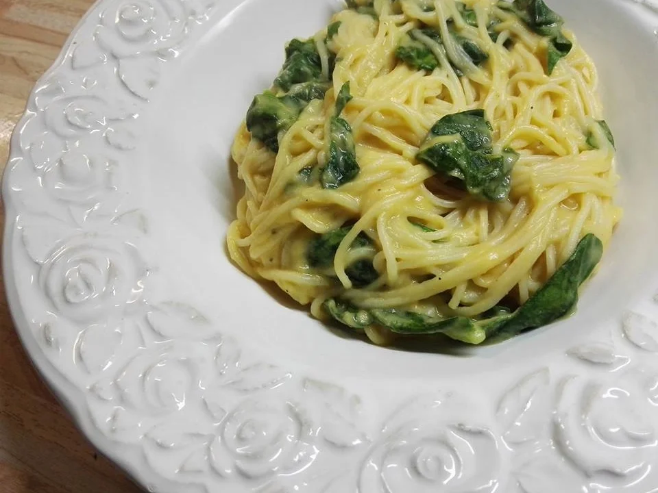 Pasta mit Blumenkohl"käse"sauce - Rezept