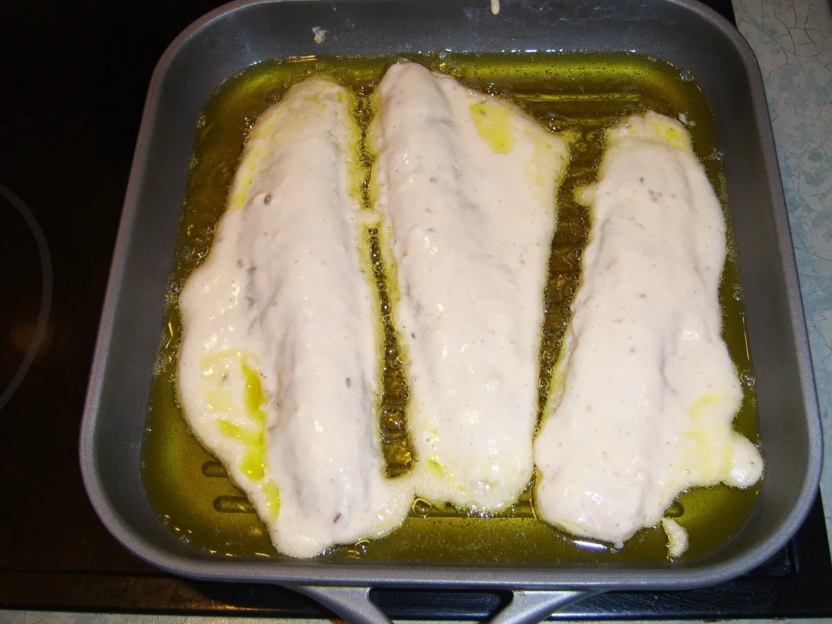 Zander in Bierteig auf Kaisergemüse - Rezept - Bild Nr. 12